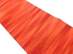 綴れ抽象横段模様織出し名古屋帯